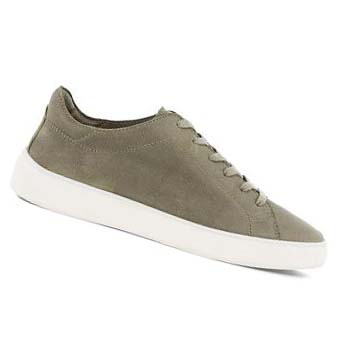 Men's Ecco Street Tray Retro 2.0 Sneakers Olive | SG 665BEX